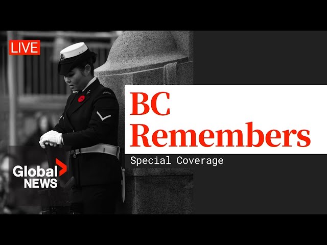 ⁣Remembrance Day 2024: BC pays tribute to veterans and fallen soldiers in special presentation | LIVE