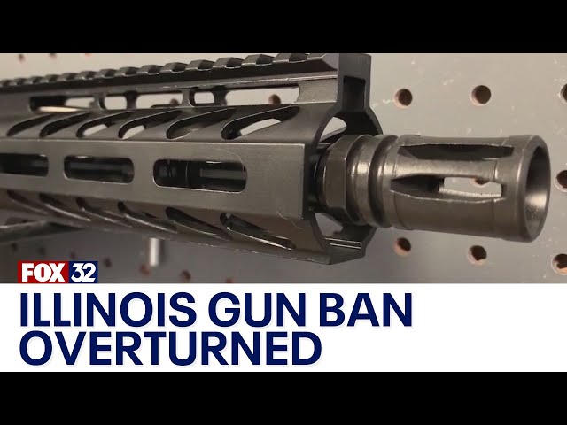 ⁣Federal judge overturns Illinois gun ban, citing Second Amendment