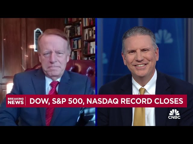 ⁣Dow and S&P 500 post best week since November 2023