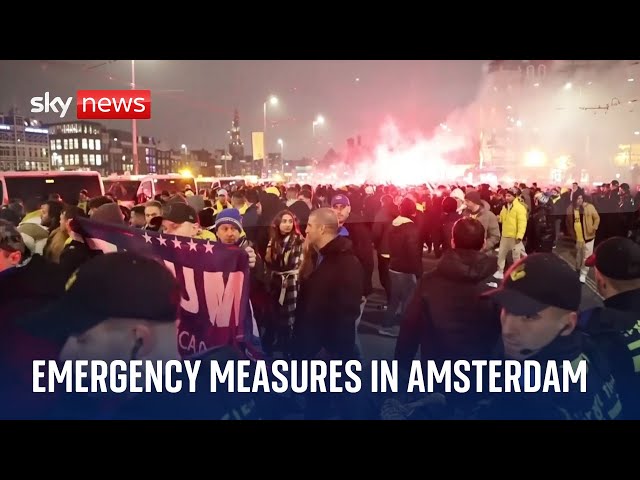 ⁣'This is a very dark moment for the city', says Amsterdam's mayor