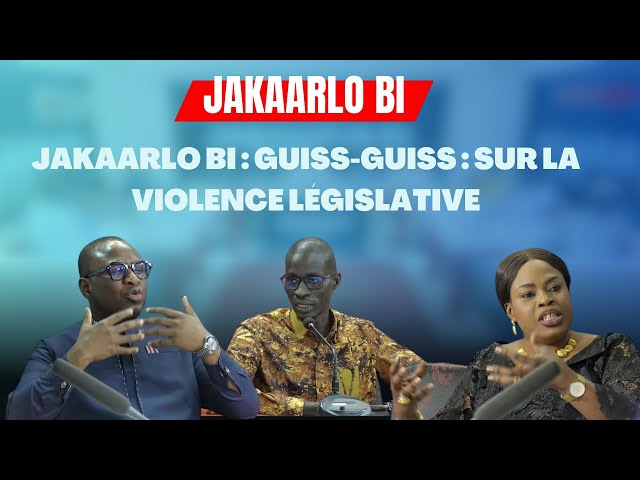 ⁣JAKAARLO BI : GUISS-GUISS : SUR LA VIOLENCE LÉGISLATIVE