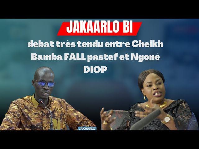 ⁣ECOUTEZ le débat très tendu entre Cheikh Bamba FALL pastef et Ngoné DIOP