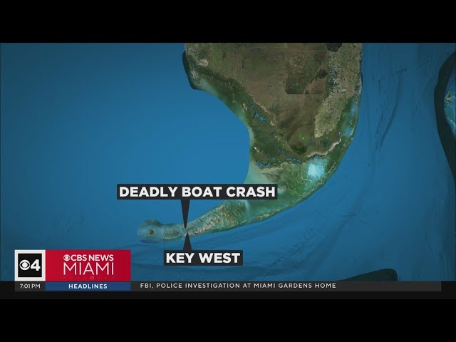 ⁣Woman dead, five others ejected from boat in race in Florida Keys