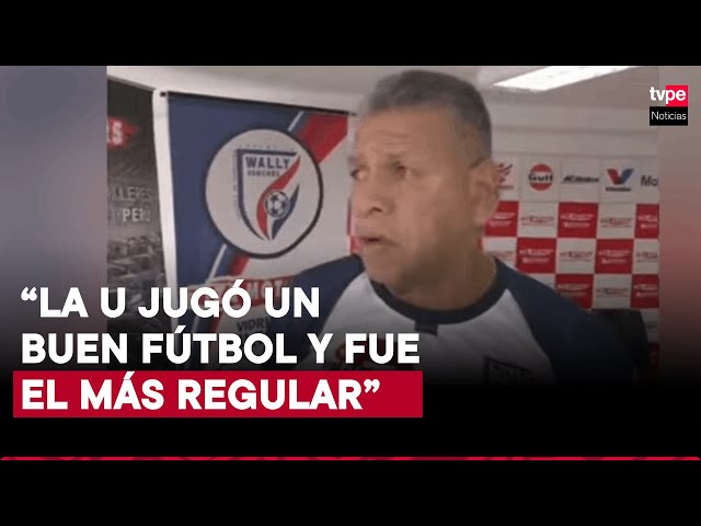 ⁣José Luis Carranza sobre el bicampeonato de la U: “Ganó el mejor”