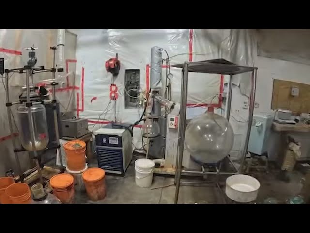 ⁣'Highly sophisticated' fentanyl superlab shut down in Alberta