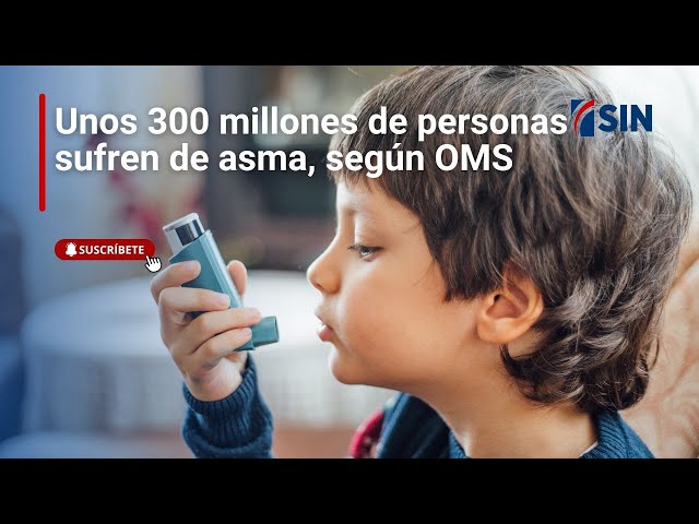 ⁣Unos 300 millones de personas sufren de asma, según OMS