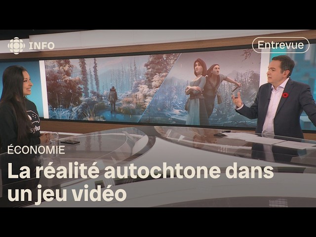 ⁣Un jeu vidéo sur la Nouvelle-France avec une perspective autochtone | Zone économie