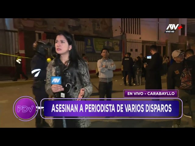 ⁣Asesinan a periodista y subgerente de cultura de la Municipalidad de Carabayllo