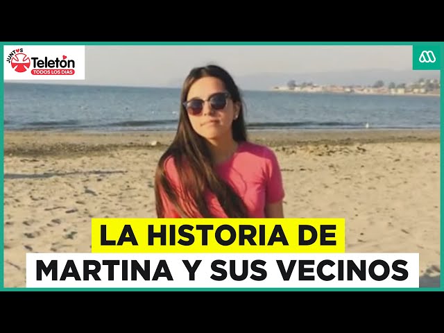 ⁣Teletón 2024 | La emociónate historia de Martina y sus vecinos