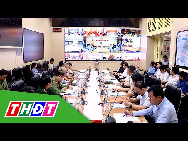 ⁣Bộ Quốc phòng huy động 5.000 phương tiện và máy bay ứng phó bão số 7 | THDT