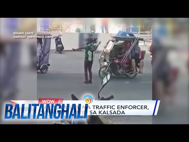 ⁣Very demure na traffic enforcer, saya ang hatid sa kalsada | Balitanghali