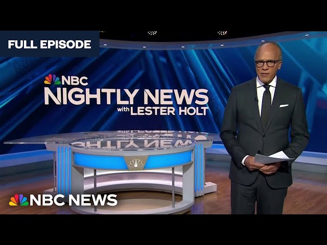 ⁣Nightly News Full Broadcast - Nov. 8