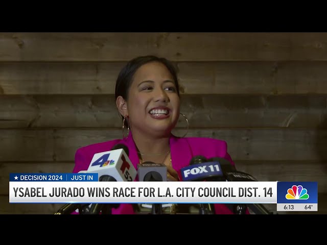 ⁣Kevin de Leon loses LA City Council race to newcomer Ysabel Jurado