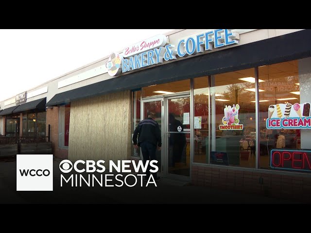 ⁣Motorist crashes into bakery in Crystal and drives away; police looking for vehicle