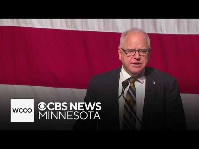 ⁣Gov. Tim Walz following election loss: "I'm not done fighting for Minnesota"