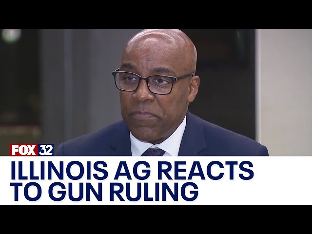 ⁣Illinois AG reacts to judge overturning state's gun ban