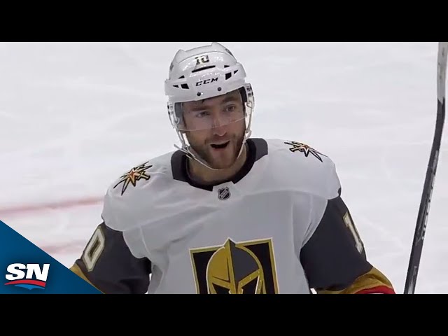 ⁣Nicolas Roy Caps Off Golden Knights' Beautiful Passing Sequence With Easy Goal