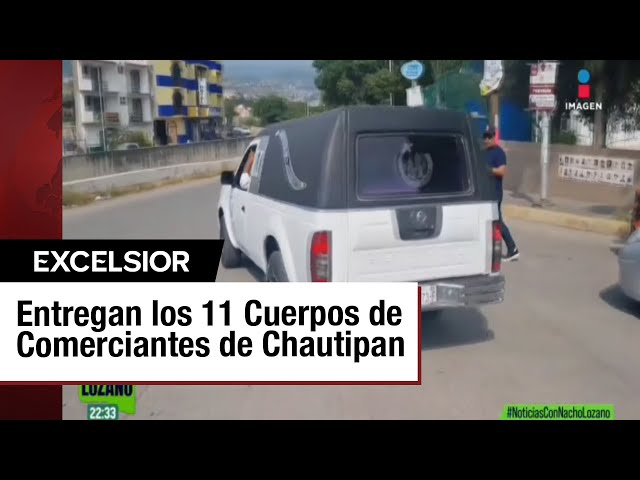 ⁣Entregan cuerpos de las 11 personas ejecutadas en Chilpancingo, Guerrero