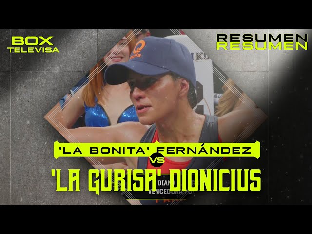 ⁣RESUMEN | Diana ‘La Bonita’ Fernández vs Debora ‘La Gurisa’ Dionisius | Peso Gallo | TUDN