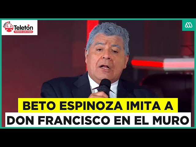 ⁣Teletón 2024 | La imitación de Beto Espinoza a Don Francisco