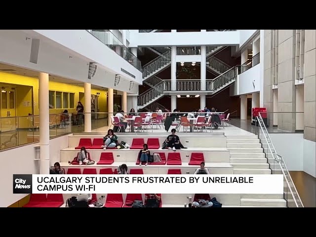 ⁣UCalgary students frustrated by unreliable campus Wi-Fi