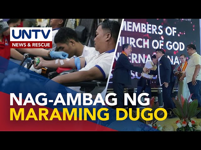 ⁣MCGI, kinilala bilang top blood donor ng DOH-Bicol ngayong taon