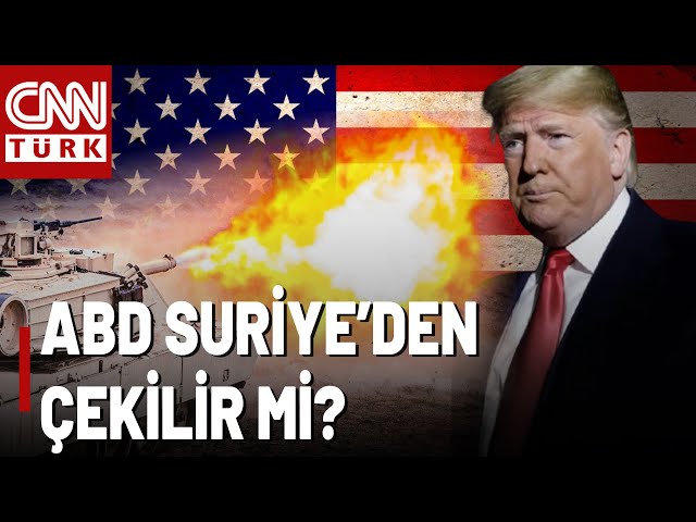 ⁣Trump'ın Suriye Planı Ne? ABD Askeri Suriye'de "Yem" Mi Olacak?