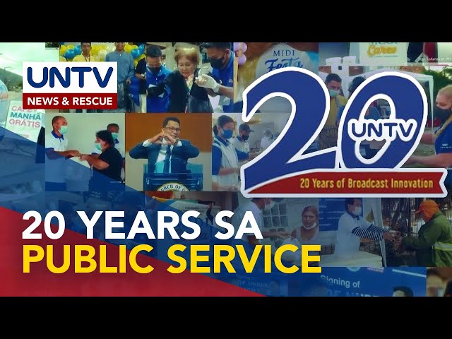 ⁣Iba’t ibang public services, handog sa UNTV 20th anniversary; Radio mobile booth, aarangkada uli