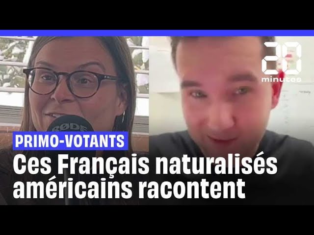 ⁣Présidentielle américaine : l'un a voté Trump, l'autre Harris, ils nous racontent