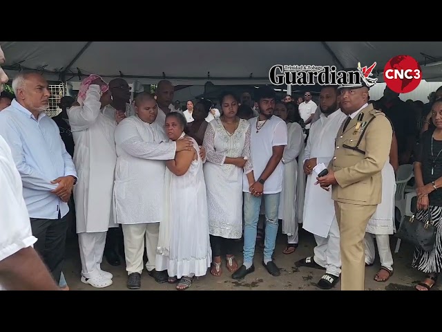 ⁣Funeral for slain PC Banahar