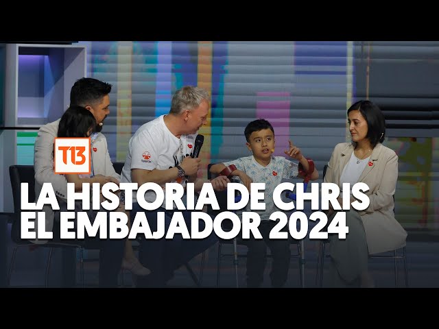 ⁣La emocionante historia de Chris Linday, el embajador #Teletón2024