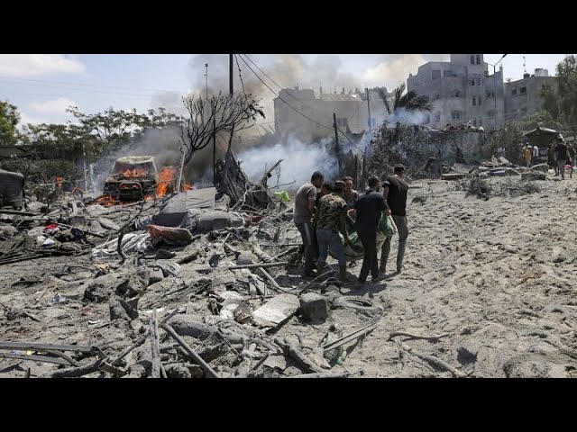 ⁣Israeli strikes kill at least 13 in Gaza, including women and children