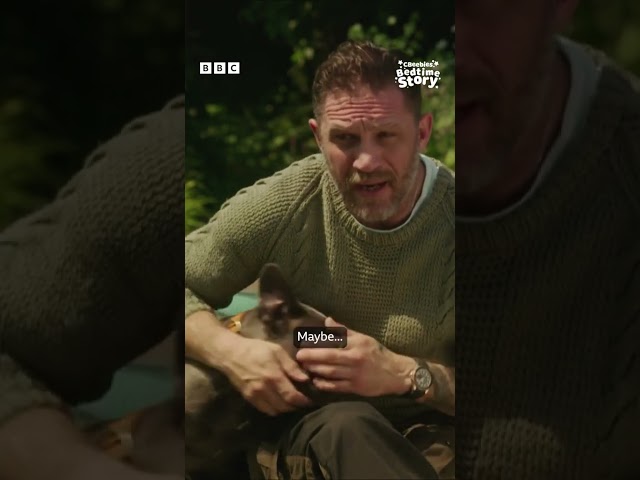 ⁣Tom Hardy reads a bedtime story - BBC