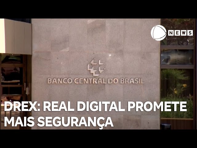 ⁣Drex: Real Digital promete mais segurança nas operações