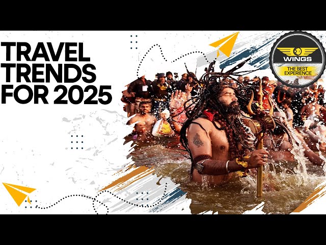 ⁣Travel Trends 2025, India’s Kumbh Procession, & Egyptian Skydiving: A Journey with Wings