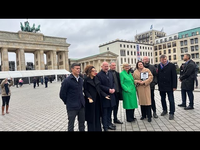 ⁣Le "mur politique" au Bélarus va s'effondrer comme celui de Berlin, assure la cheffe 