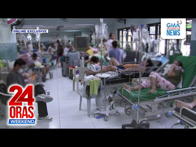 ⁣ER ng ilang ospital sa Quezon City, napupuno na sa dami ng nagkakasakit | 24 Oras Weekend