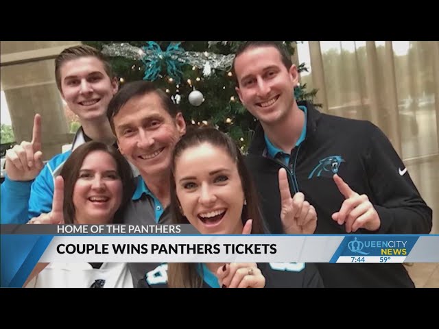 ⁣Decades-long Panthers fans win free trip to Germany