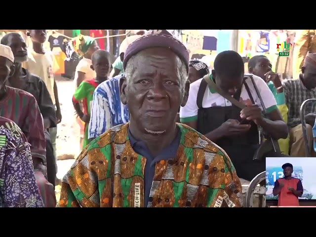 ⁣Meeting de soutien des populations de Koro, commune de Loropéni aux autorités de la Transition