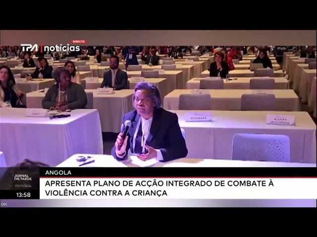 ⁣Angola apresenta plano de acção integrado de combate à violência contra a criança