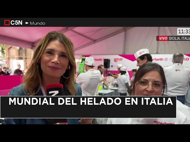 ⁣MUNDIAL DEL HELADO en SICILIA, ITALIA