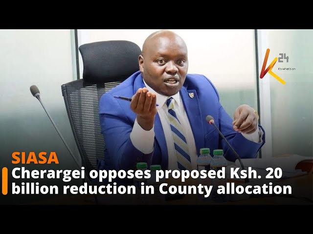 ⁣Senator Cherargei opposes proposed ksh. 20 billion reduction in county allocation by the  NA