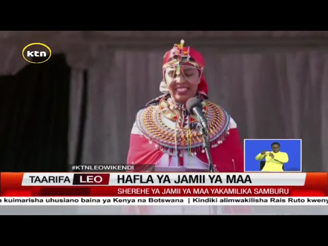 ⁣Hafla ya jamii za Maa, sherehe ya jamii ya Maa yakamilika Samburu