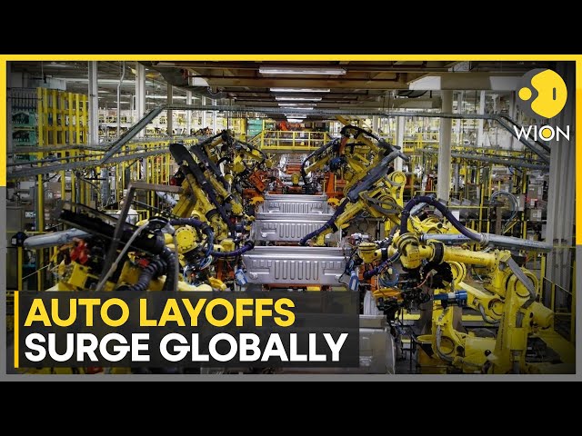 ⁣Auto Giants Shift Focus To Evs, Global Auto Giants Cut Jobs | Latest News | WION