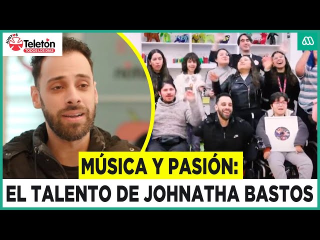 ⁣Teletón 2024 | ¡Puro talento! La increíble historia del músico Johnatha Bastos