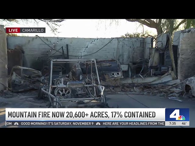 ⁣Mountain Fire's destructions forces some families to rebuild their lives