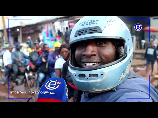 ⁣DÉGRADATION DE LA ROUTE DE L'ANCIENNE GARE ROUTIÈRE MOKOLO - EQUINOXE TV