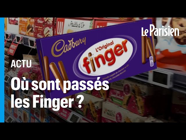 ⁣« On n'en reçoit plus » : en France, les Finger de Cadbury ont disparu des rayons