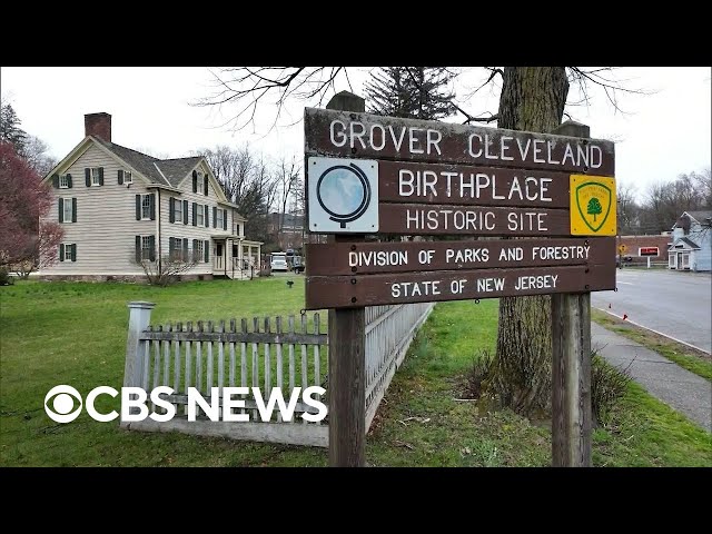 ⁣Inside the town honoring Grover Cleveland, the first president to win two non-consecutive terms