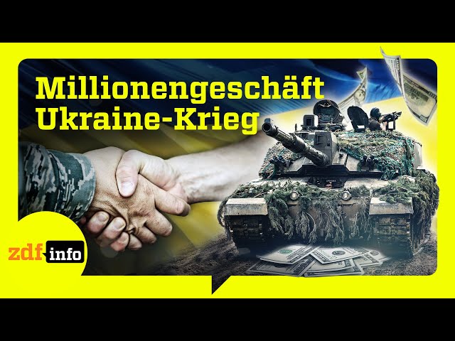 ⁣Wer profitiert vom Ukraine-Krieg? Geheime Waffen-Deals für das Militär | ZDFinfo Doku